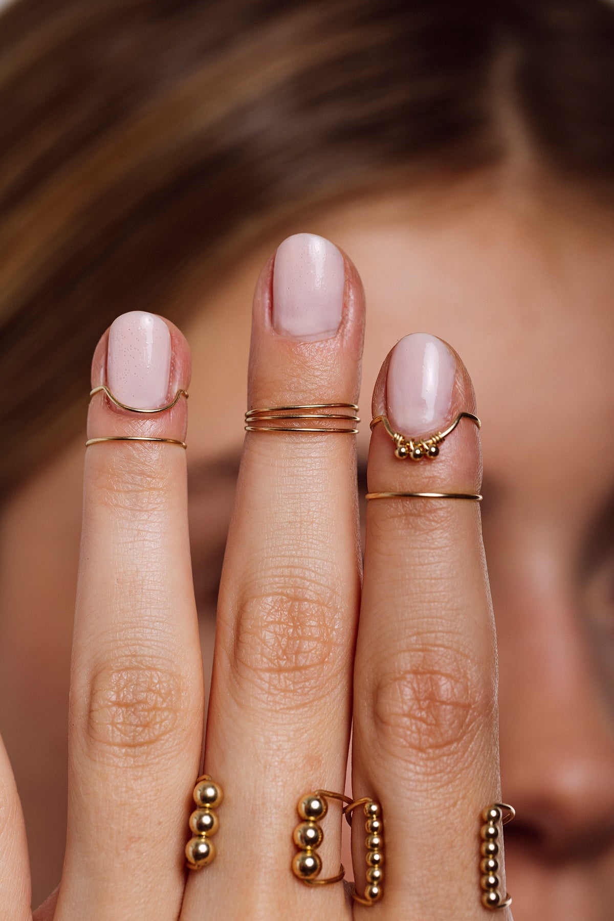 Bagues d'ongle et phalange