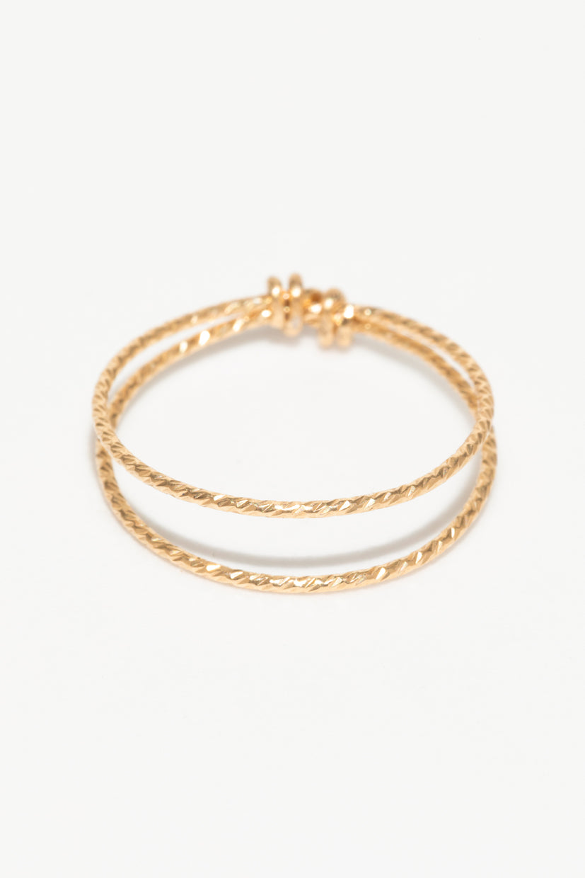 Bague double Éclat