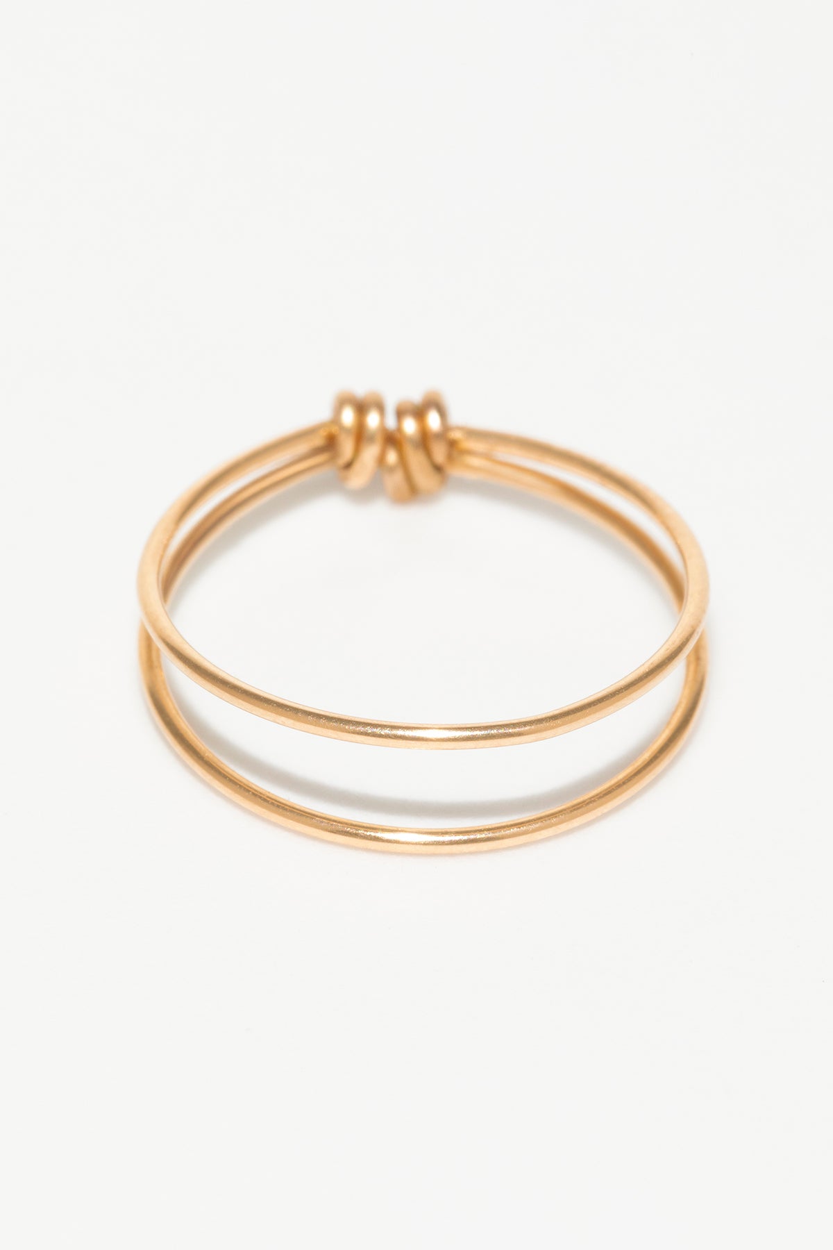 Essential double ring