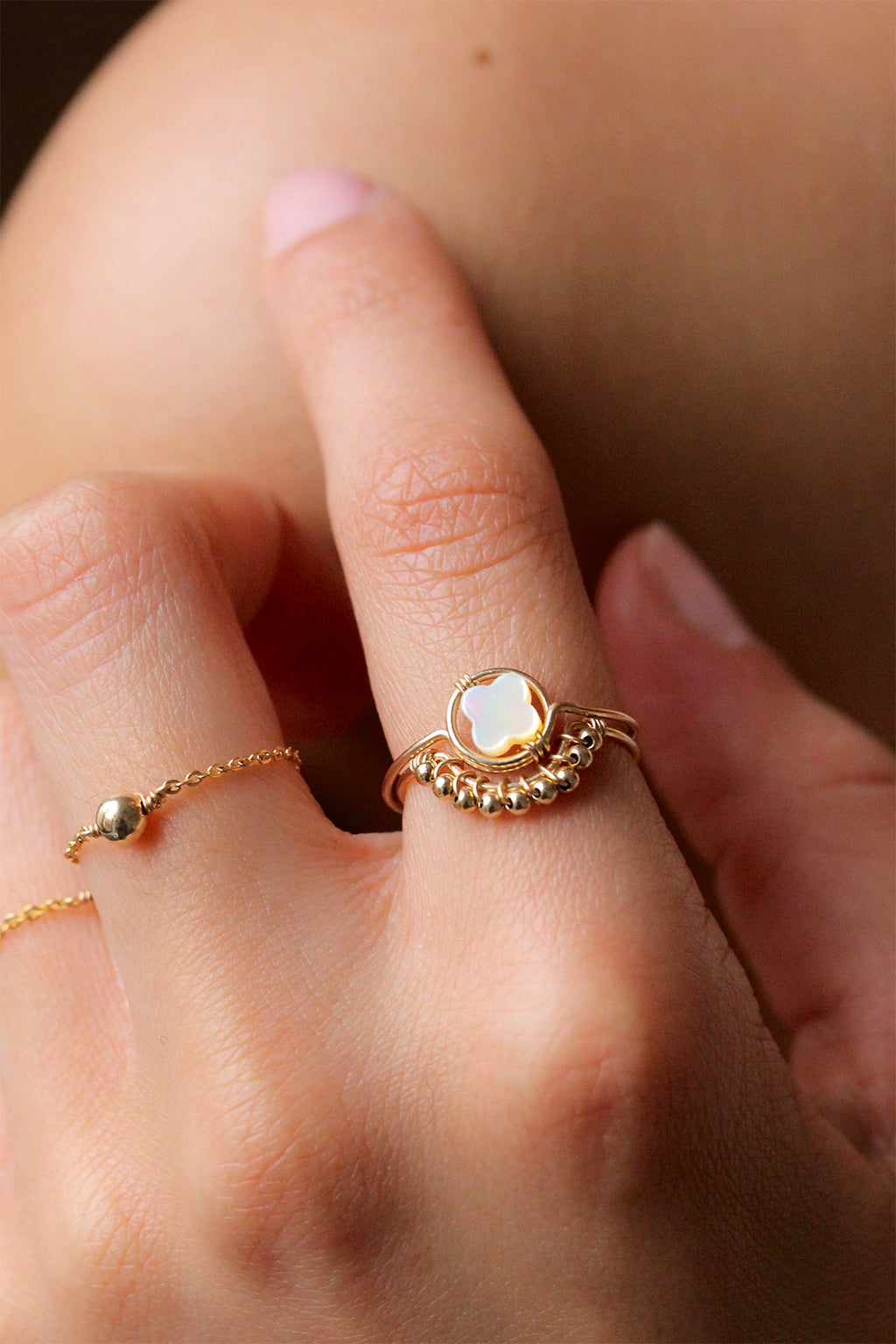 Bague Frida perles