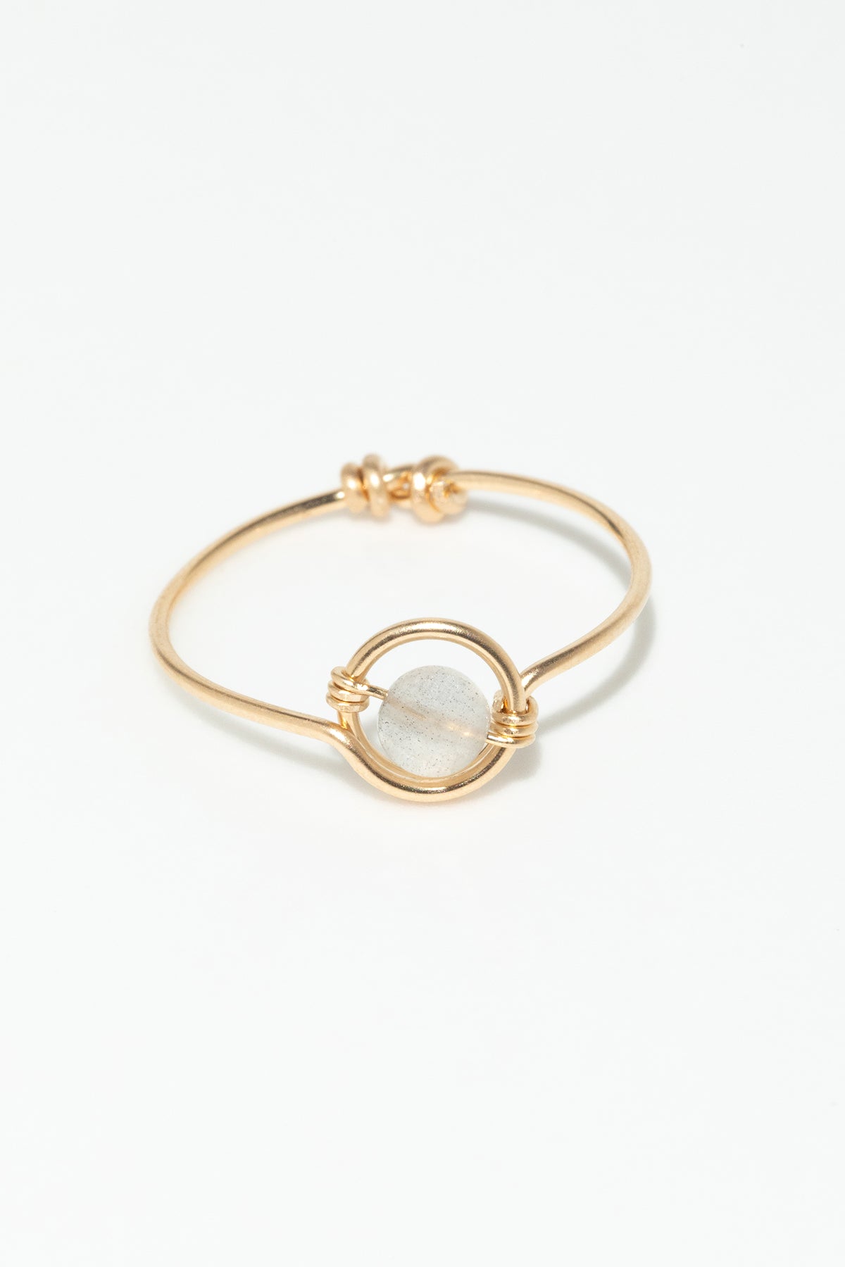 Bague Swan - Labradorite