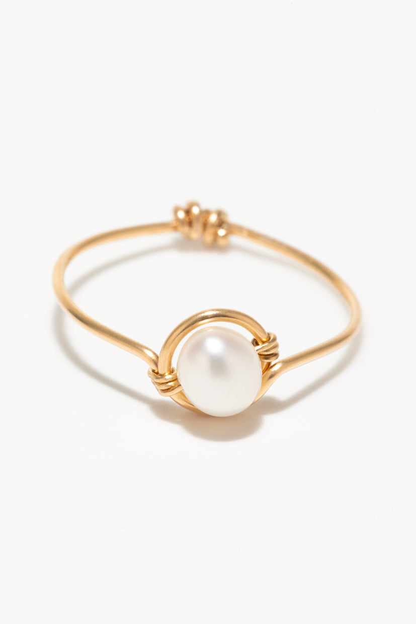 Bague Swan - Perle de culture
