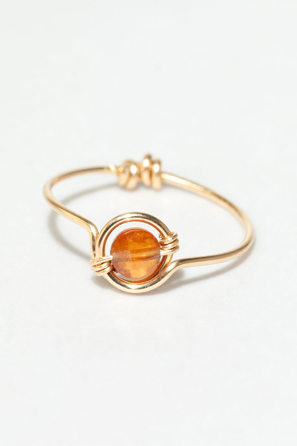 Bague Swan - Hessonite