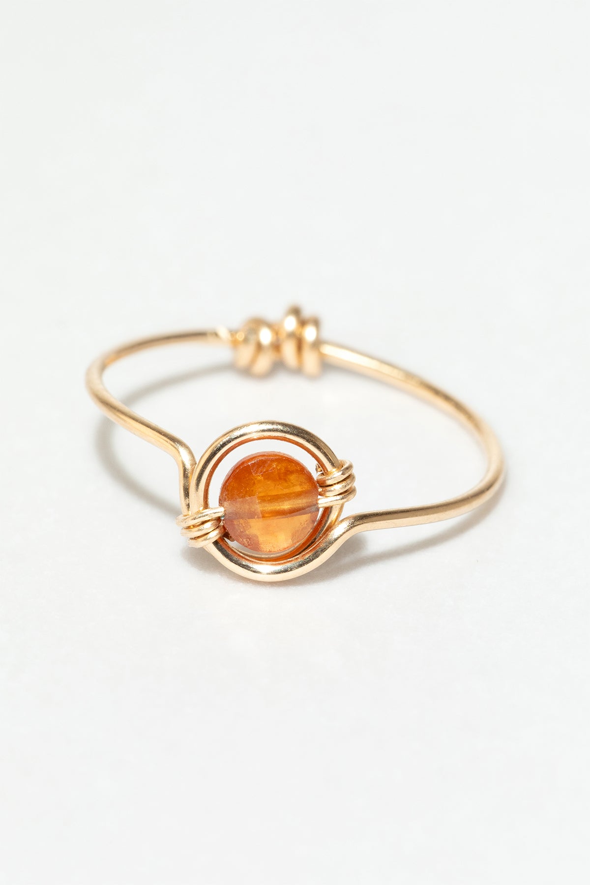 Bague Swan - Hessonite