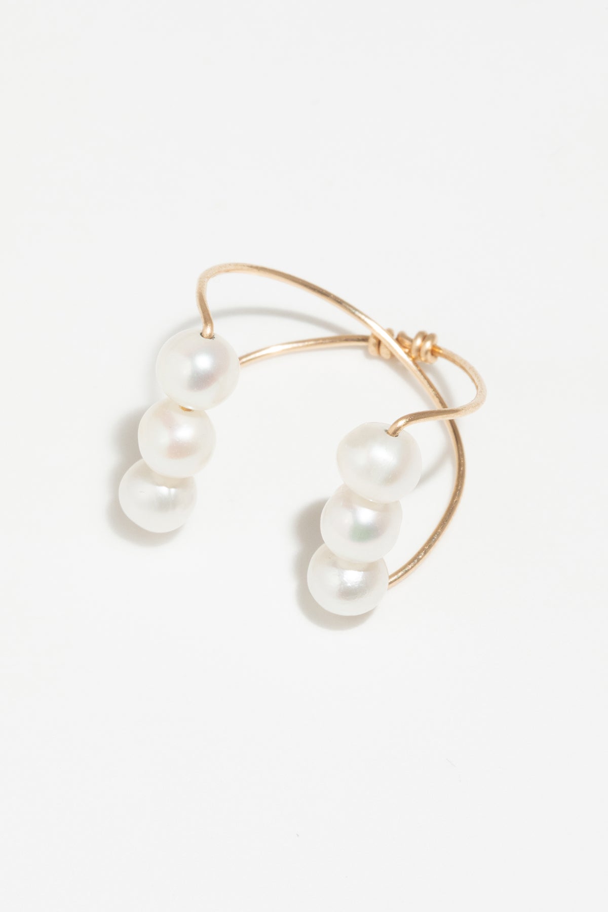 Grande Bague Sable - Perle de culture