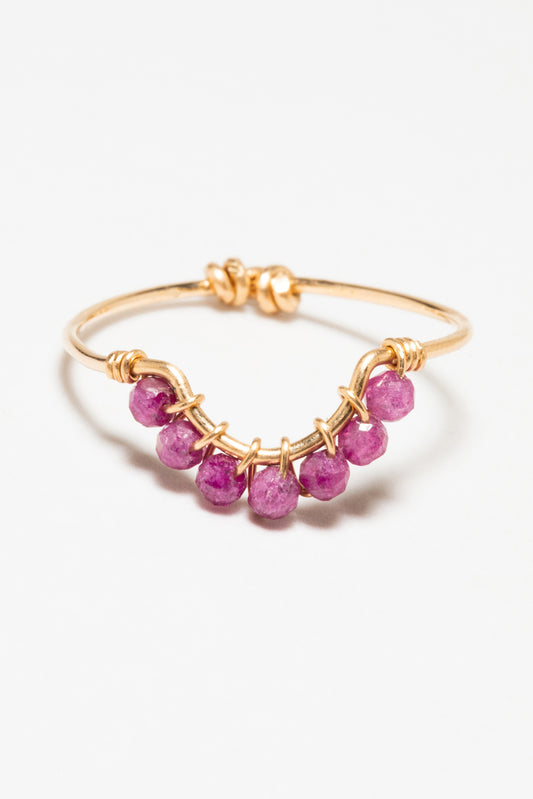 Frida Ring - Ruby