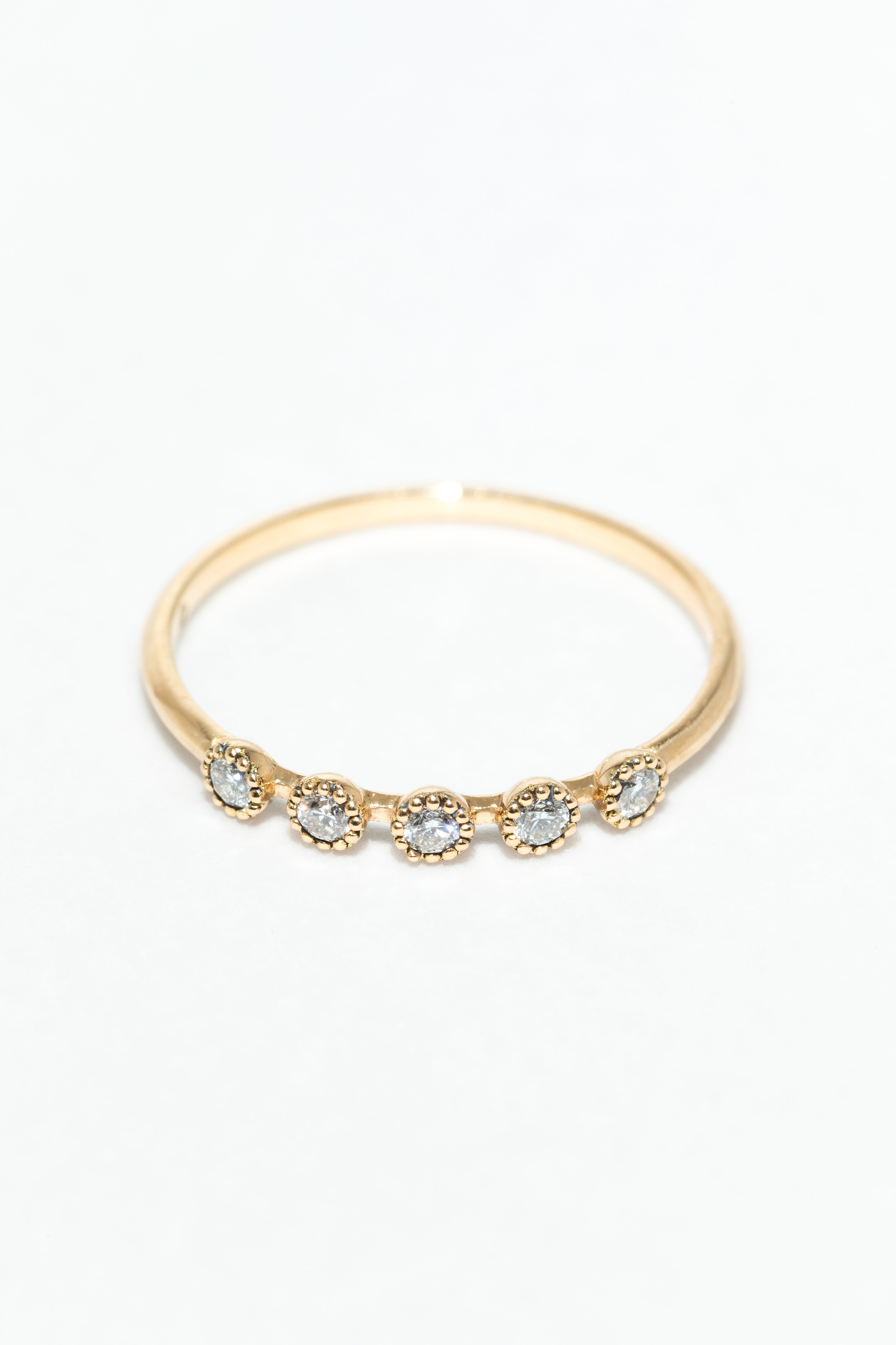 Bague Sonia  - Or 750‰ - Diamant blanc