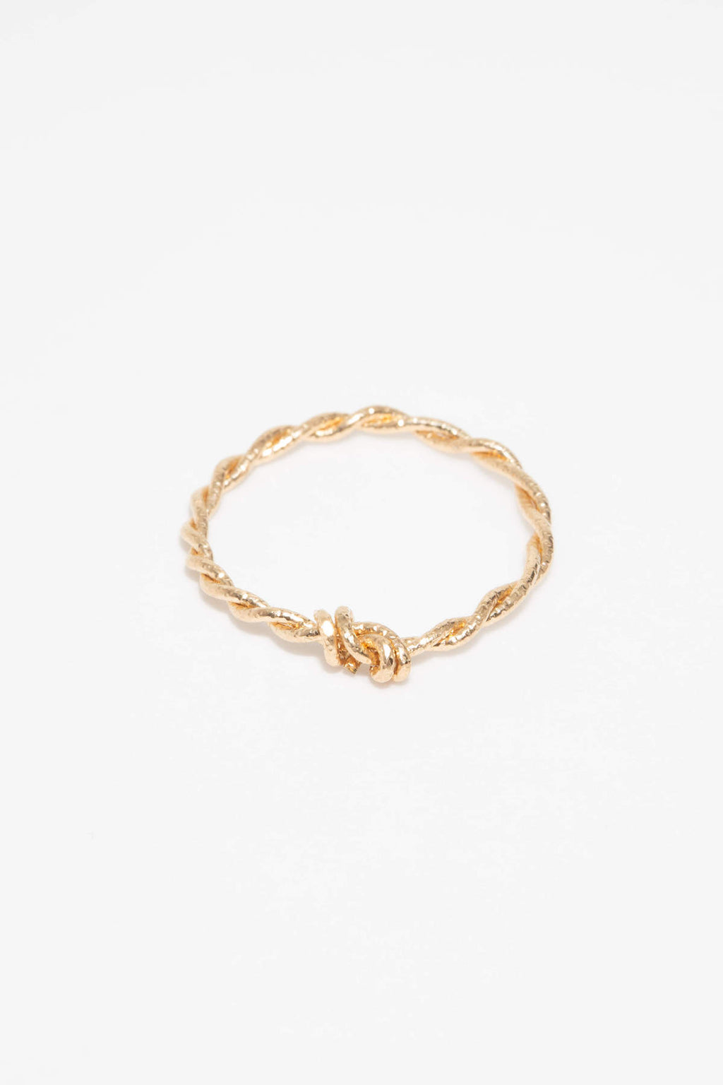 Bague torsade Scintillant