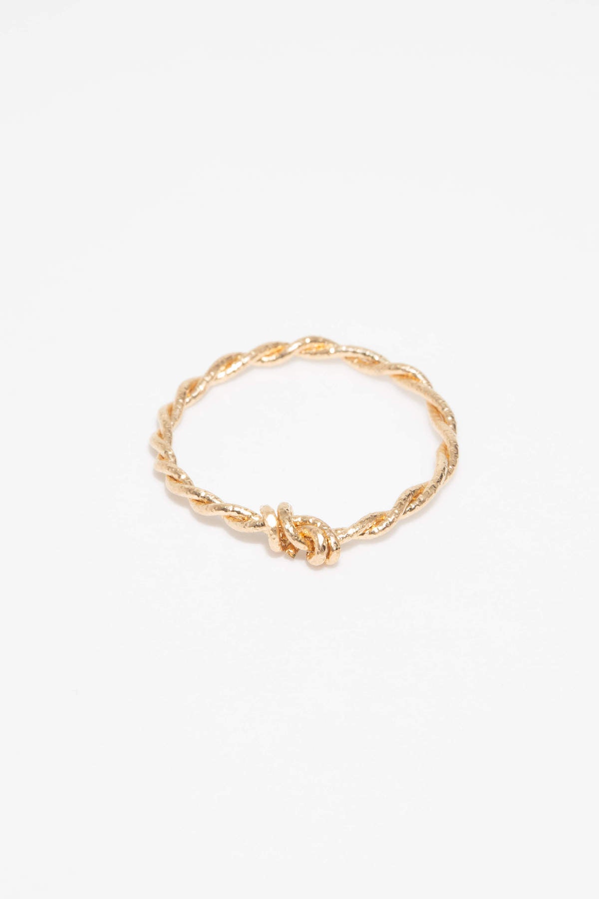 Bague torsade Scintillant