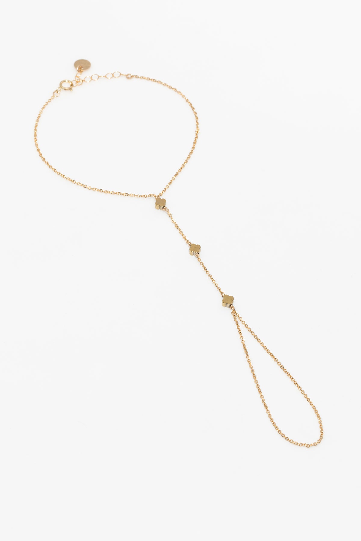 Amaya Hand Jewelry - Pyrite Clover