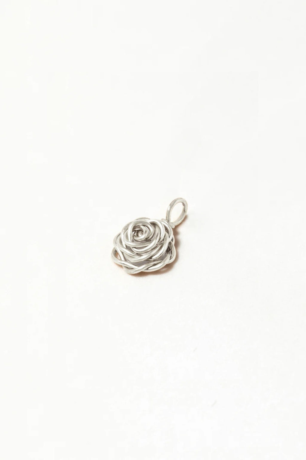 Petit Pendentif Rosa - Argent