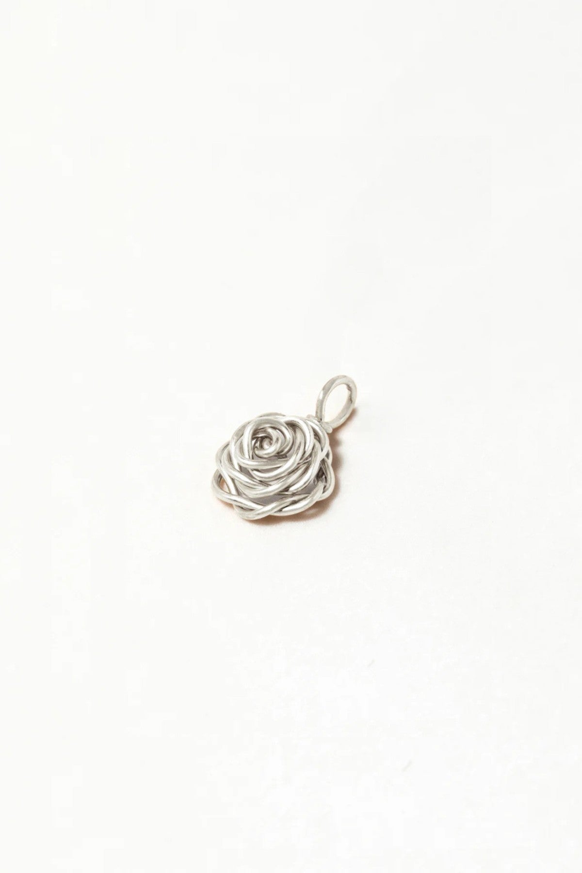 Petit Pendentif Rosa - Argent