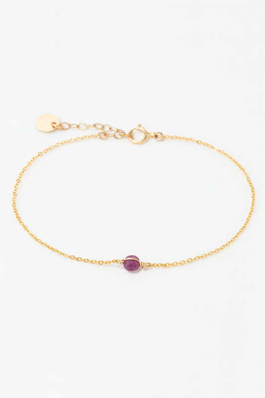 Stella Bracelet - Ruby