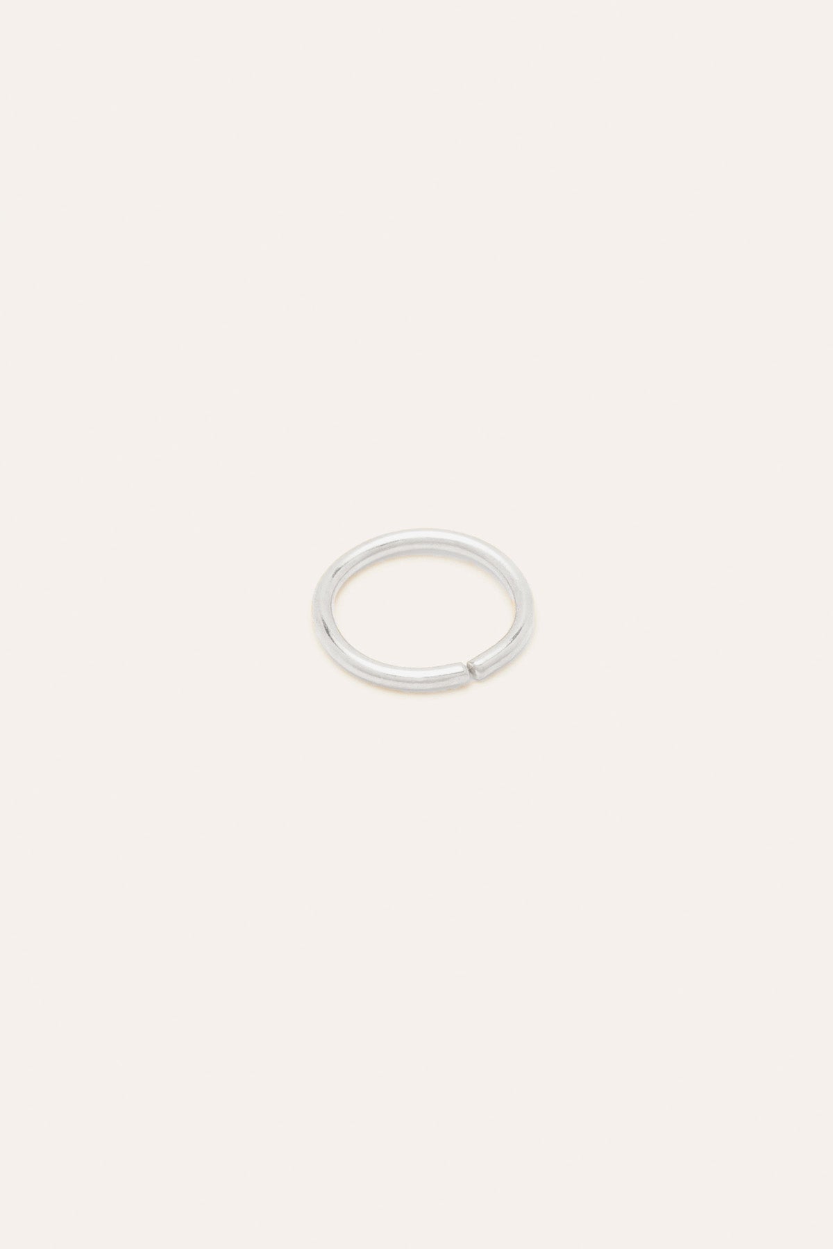 Anneau piercing 10mm - Argent