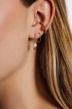 Fake Frida piercing - gold
