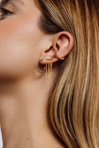 Fake Frida piercing - gold