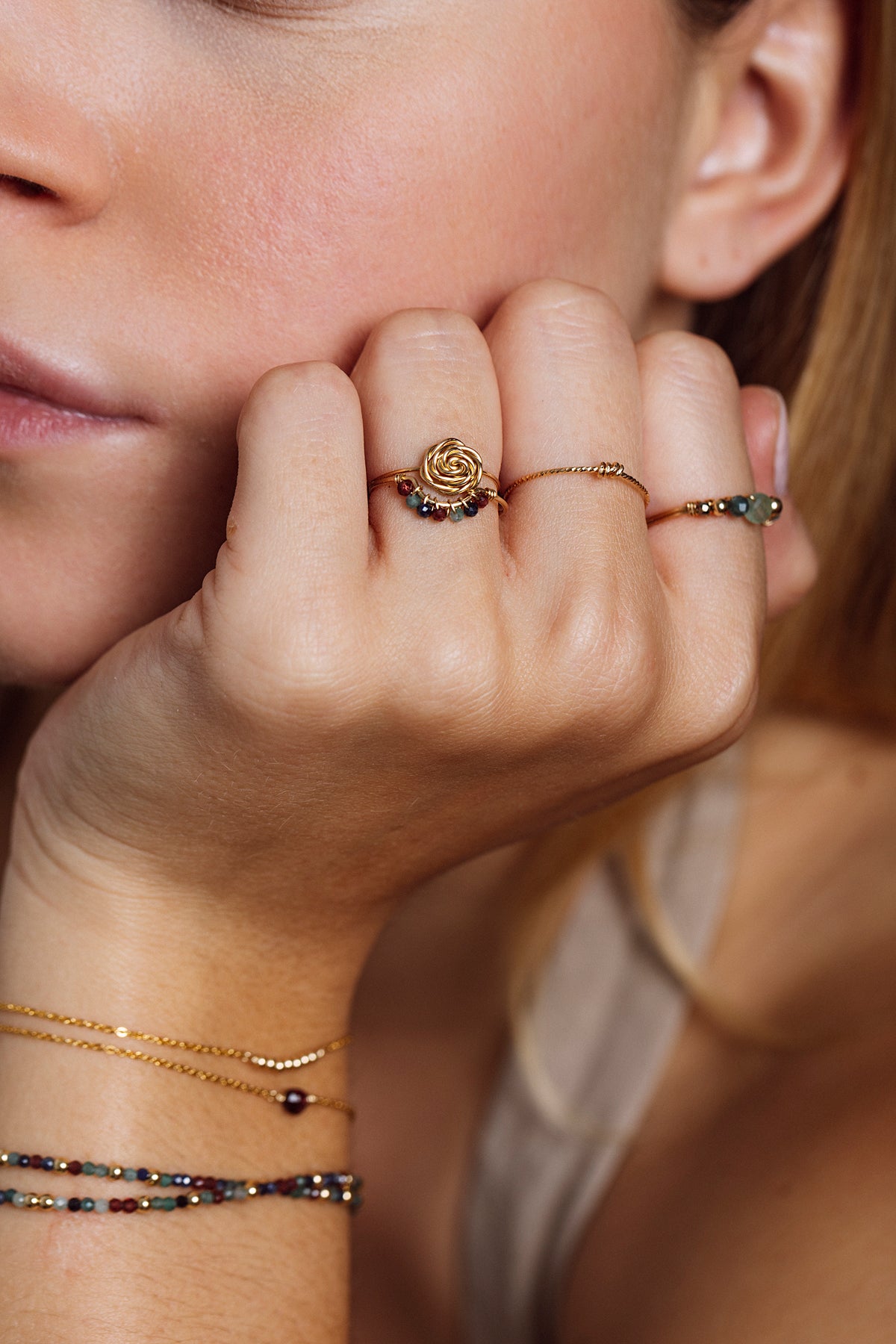 Bague Rosa