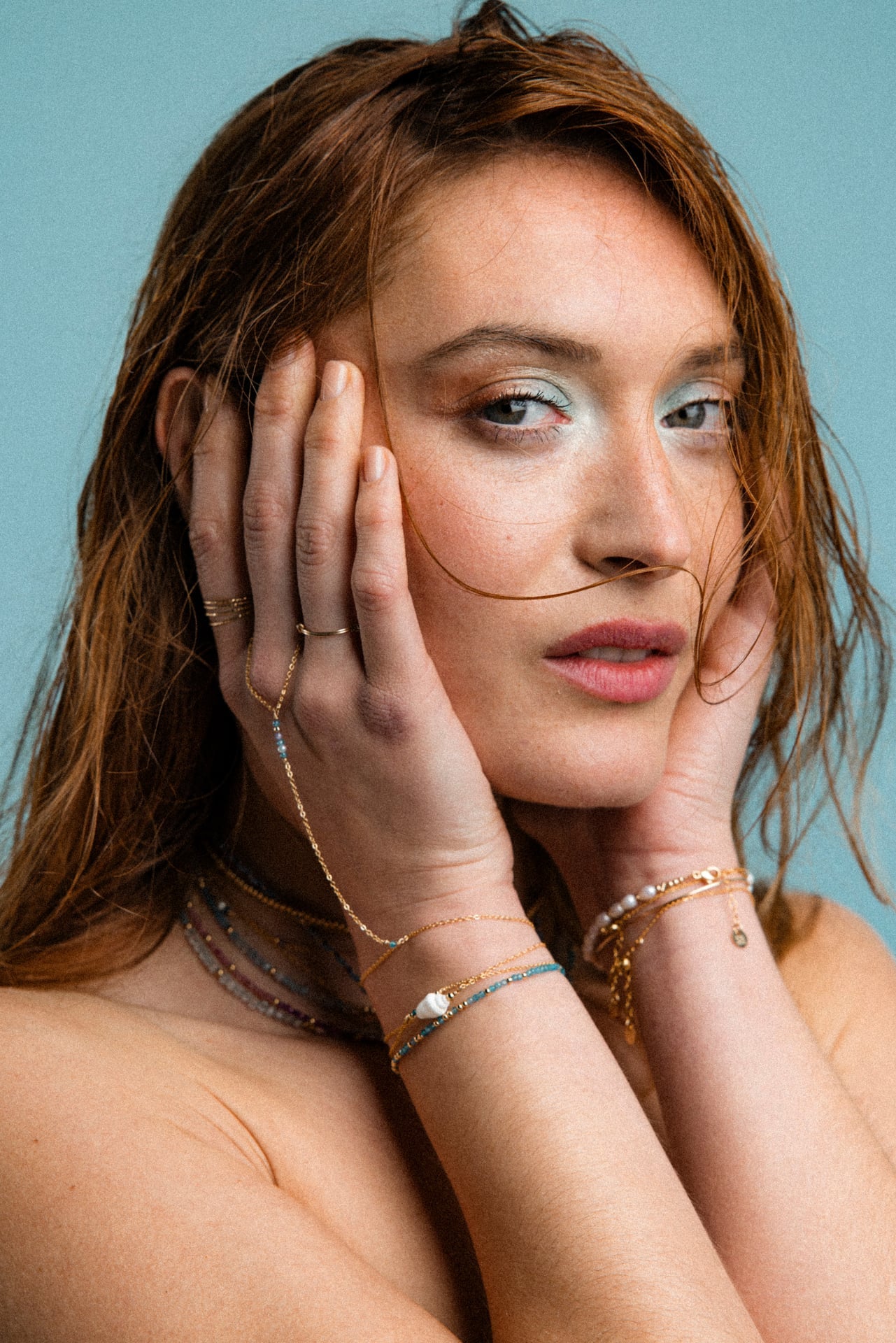 Thea Mermaid Hand Jewelry