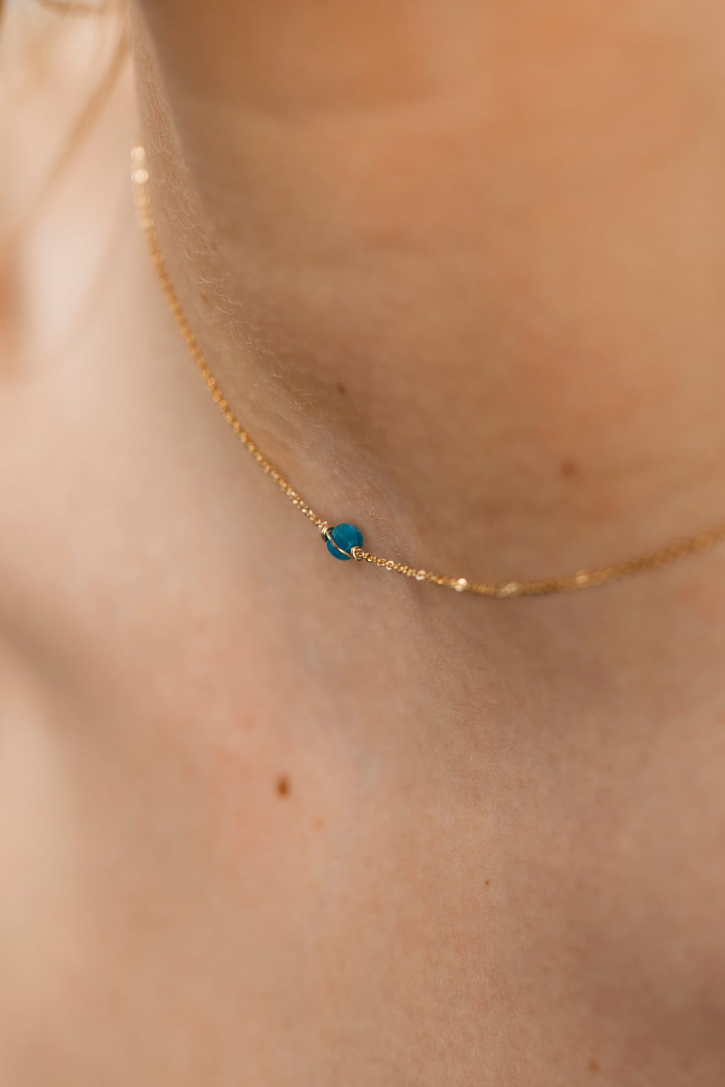 Collier Stella - Apatite