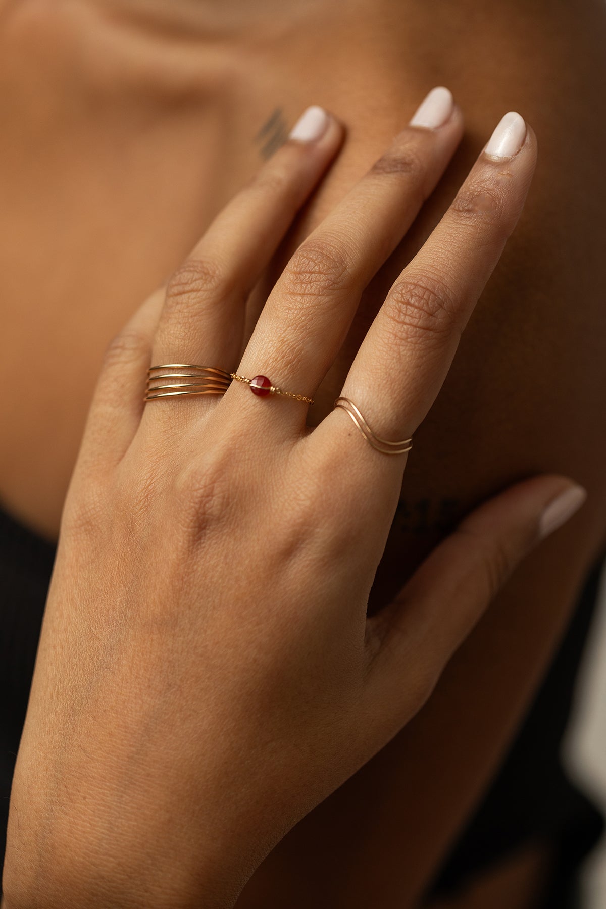 Essential multi-row ring