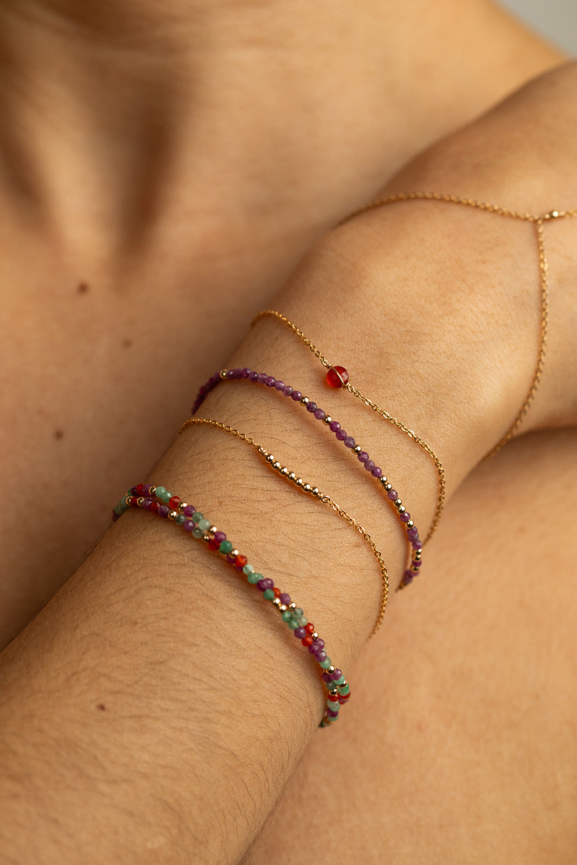Queen Bracelet - Ruby