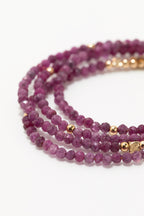 Queen Necklace 40cm - Ruby