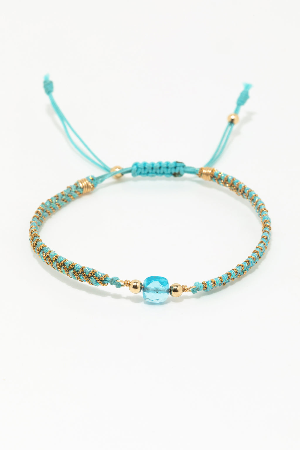 Bracelet cordon Vaiana - Topaze