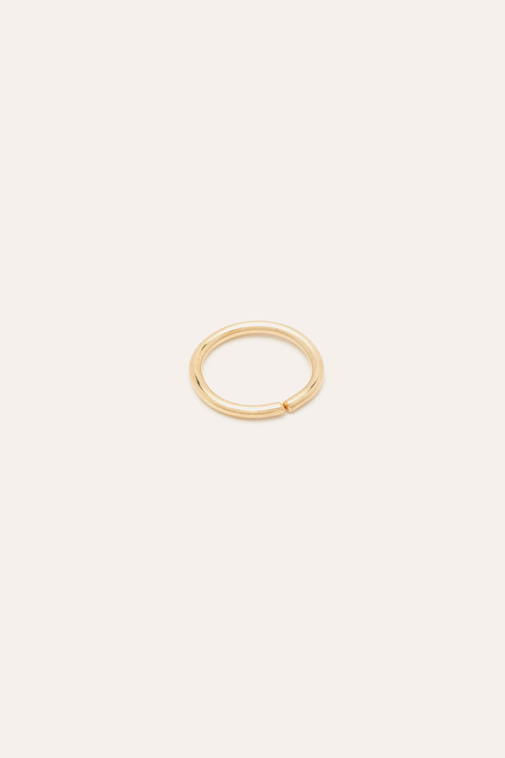 Helix piercing ring - 750‰ Gold