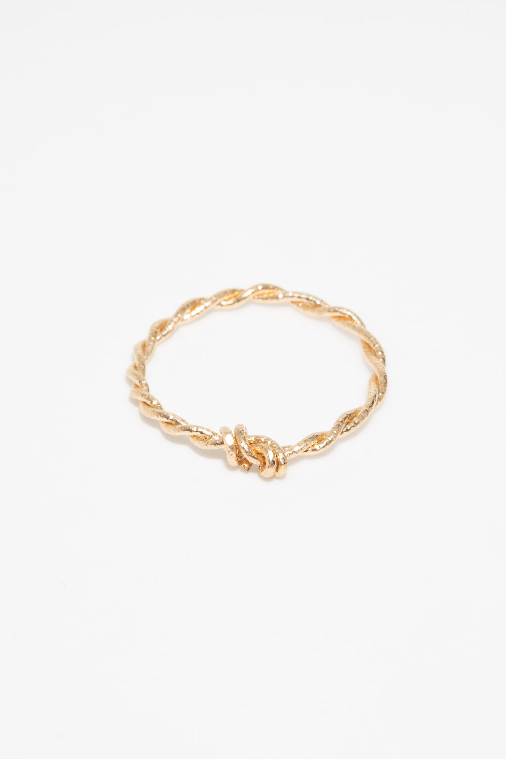 Bague torsade Scintillant