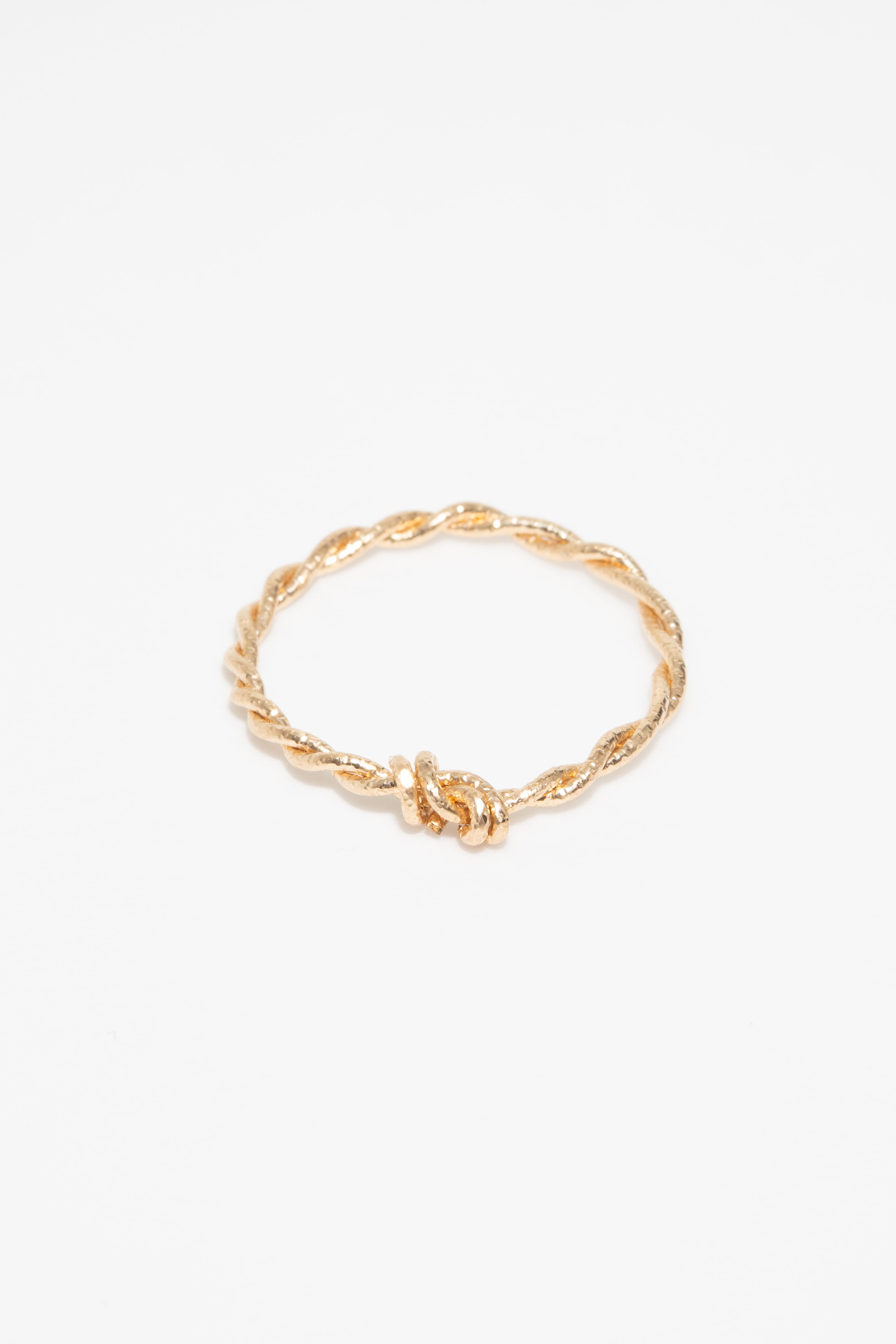 Bague torsade Scintillant
