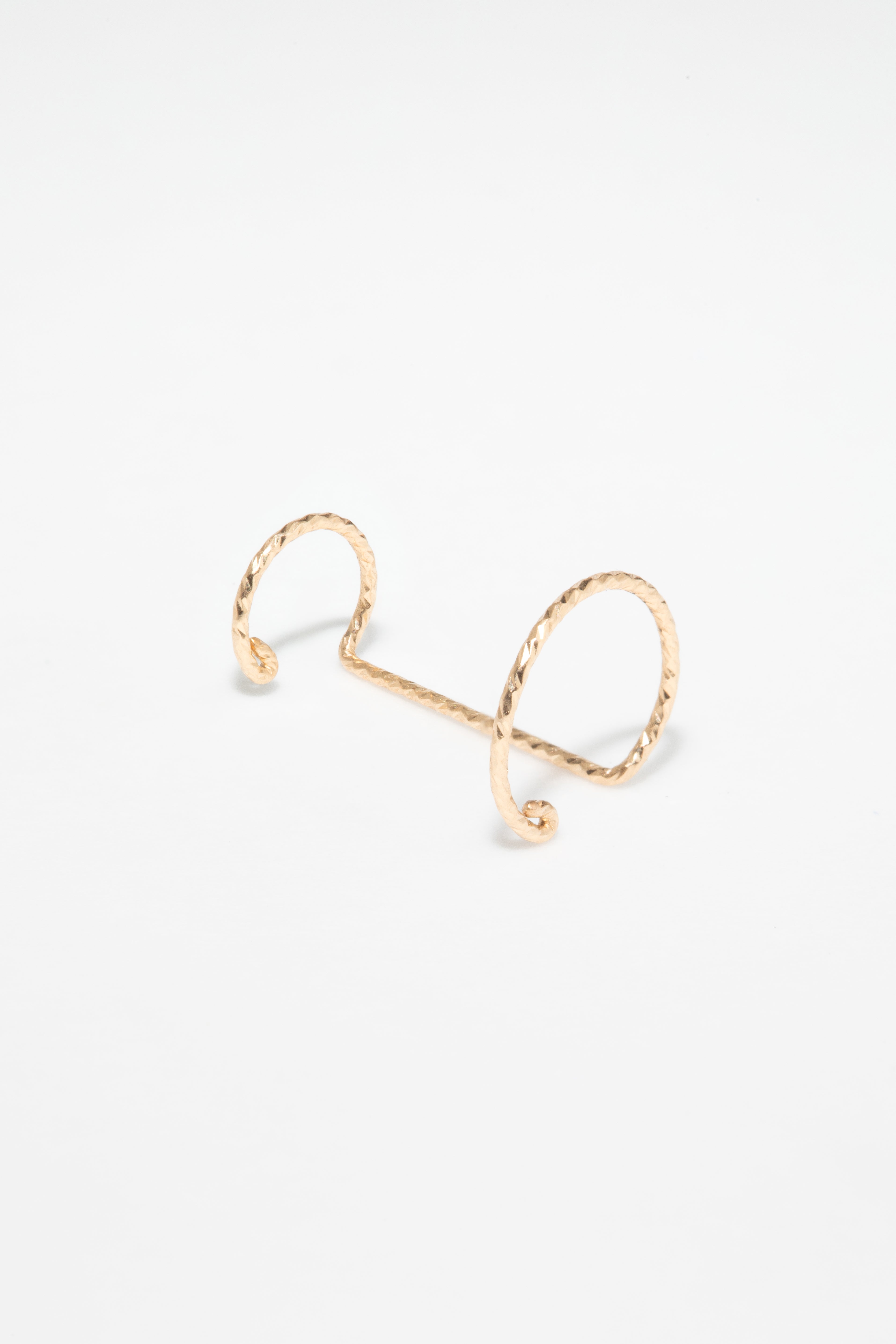 Faux piercing conch hélix - Eclat