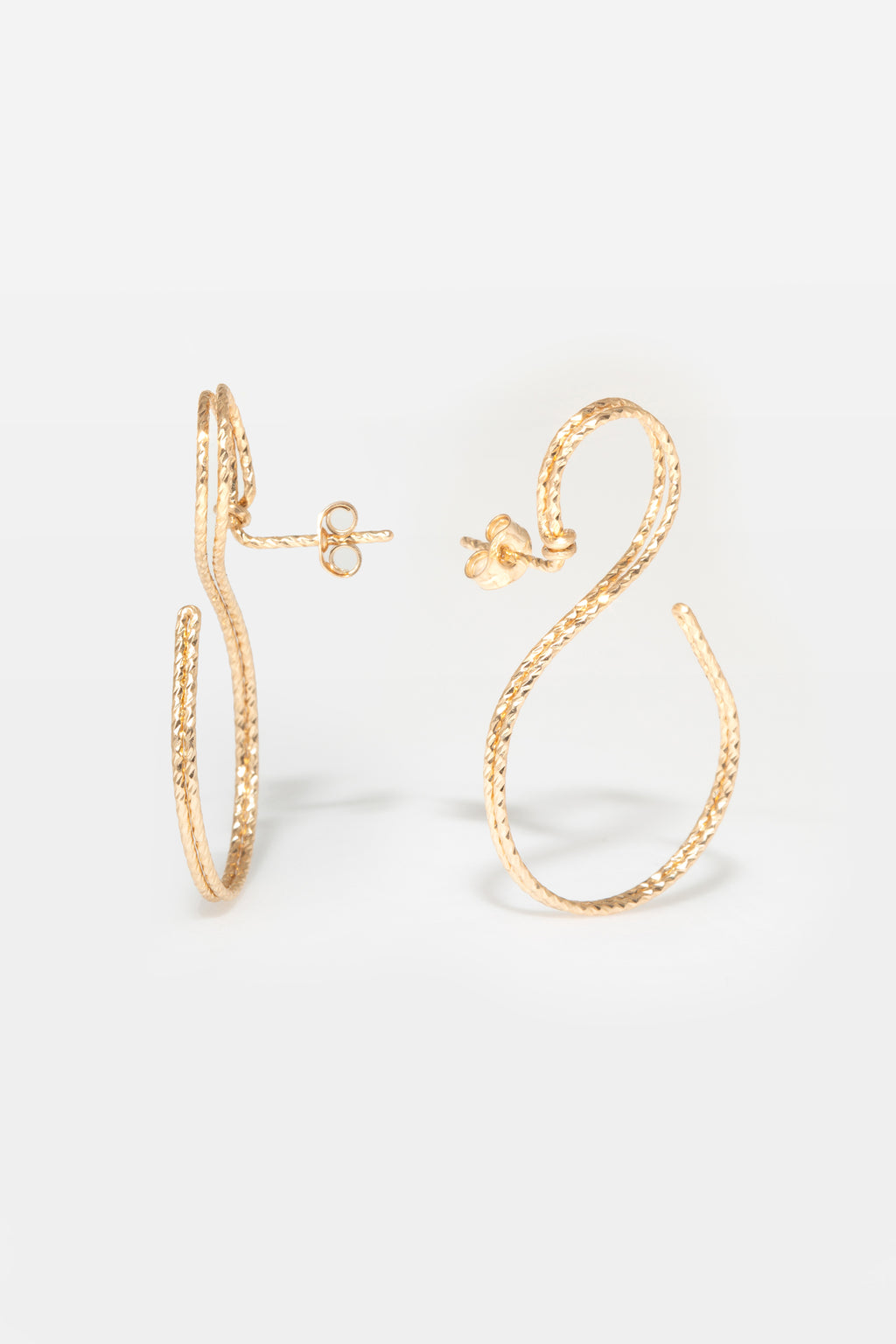 Boucles d'oreilles infini