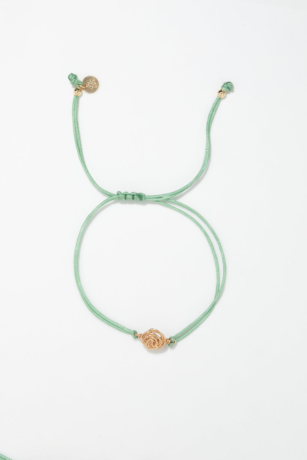Rosa Cord Bracelet - Green