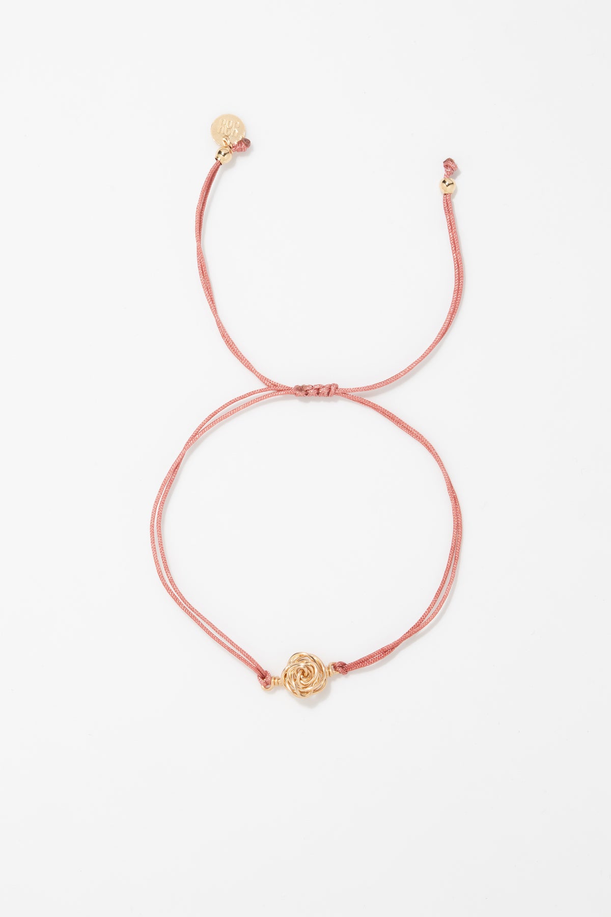 Bracelet cordon Rosa - Rose
