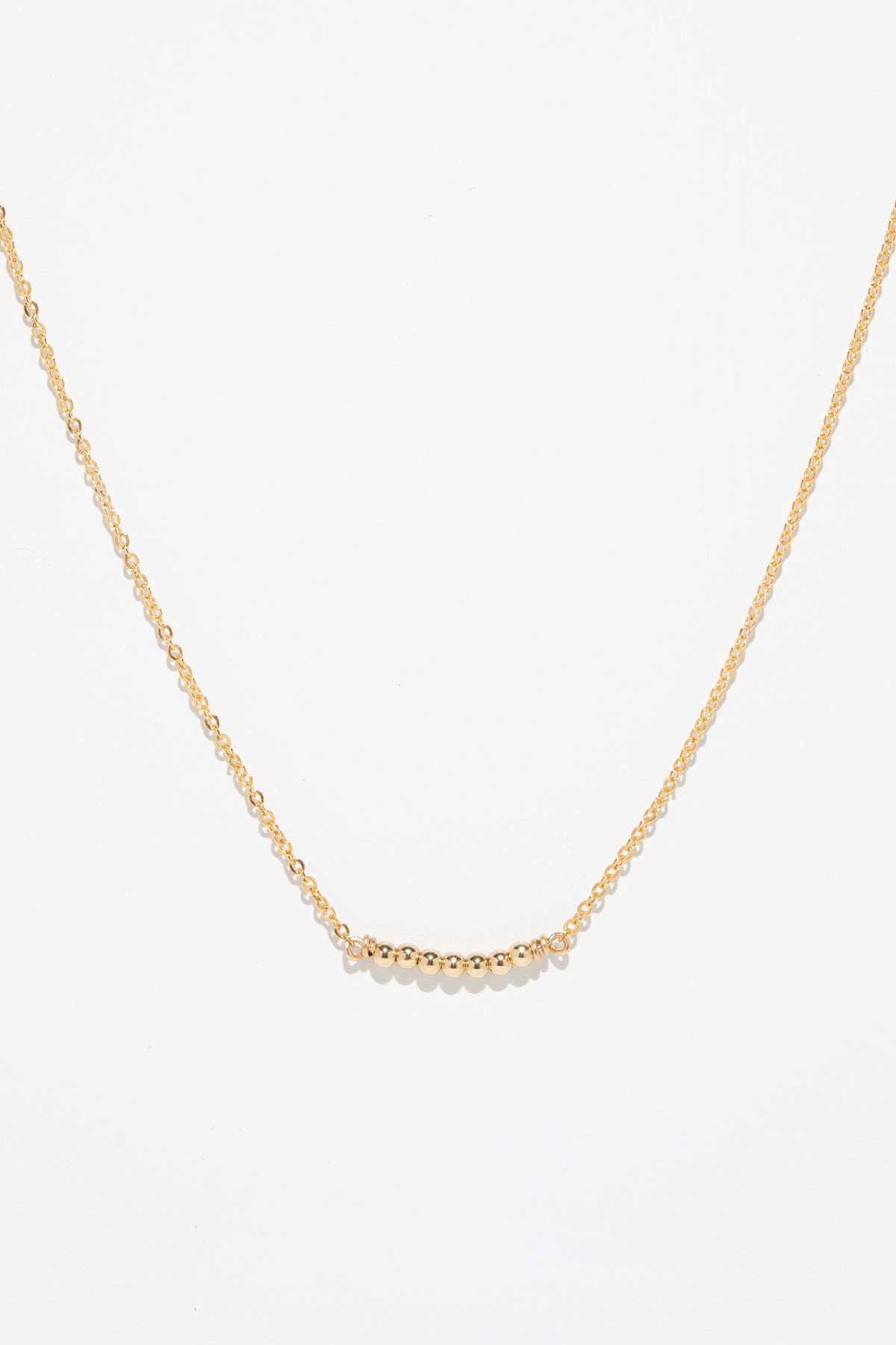Collier court théa - Or