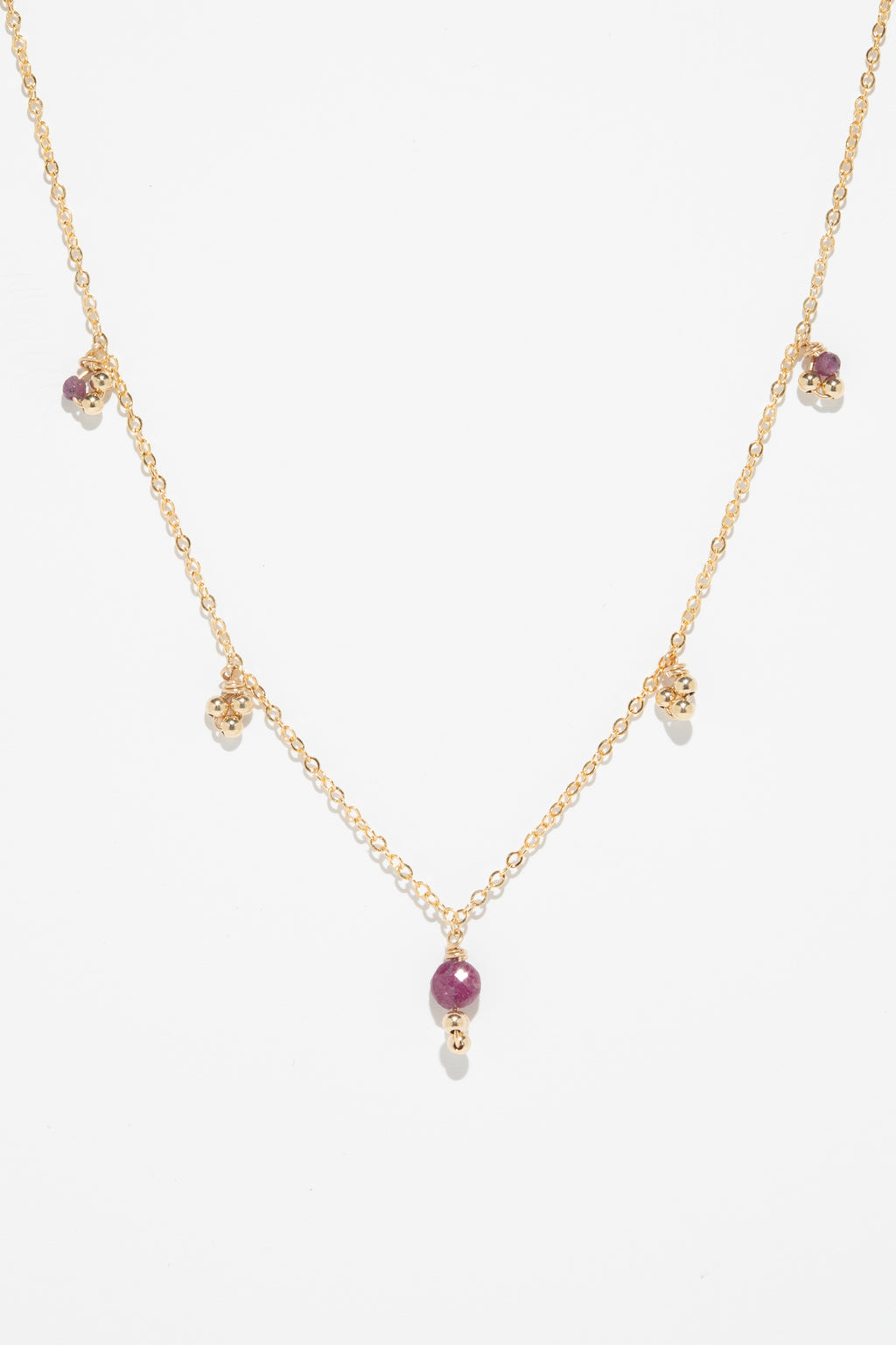Gaia Necklace - Ruby