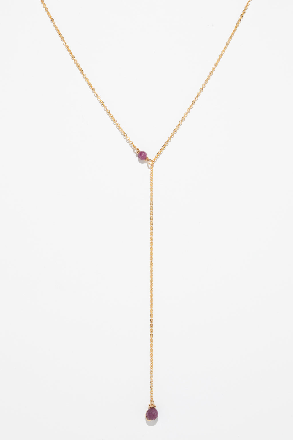 Vice Versa Necklace - Ruby