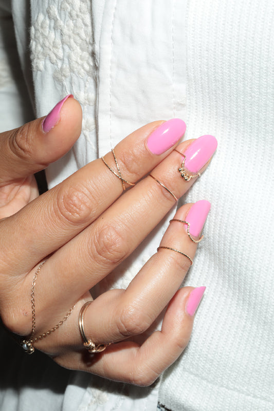 Bague croisée Éclat