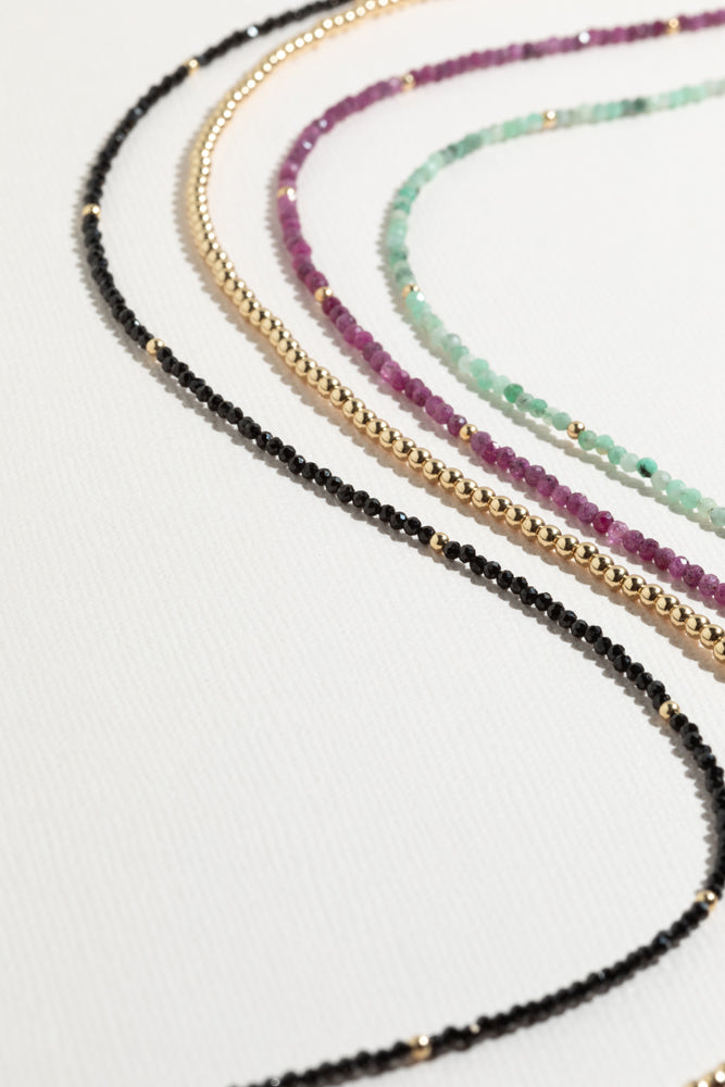Collier Queen 40cm - Or