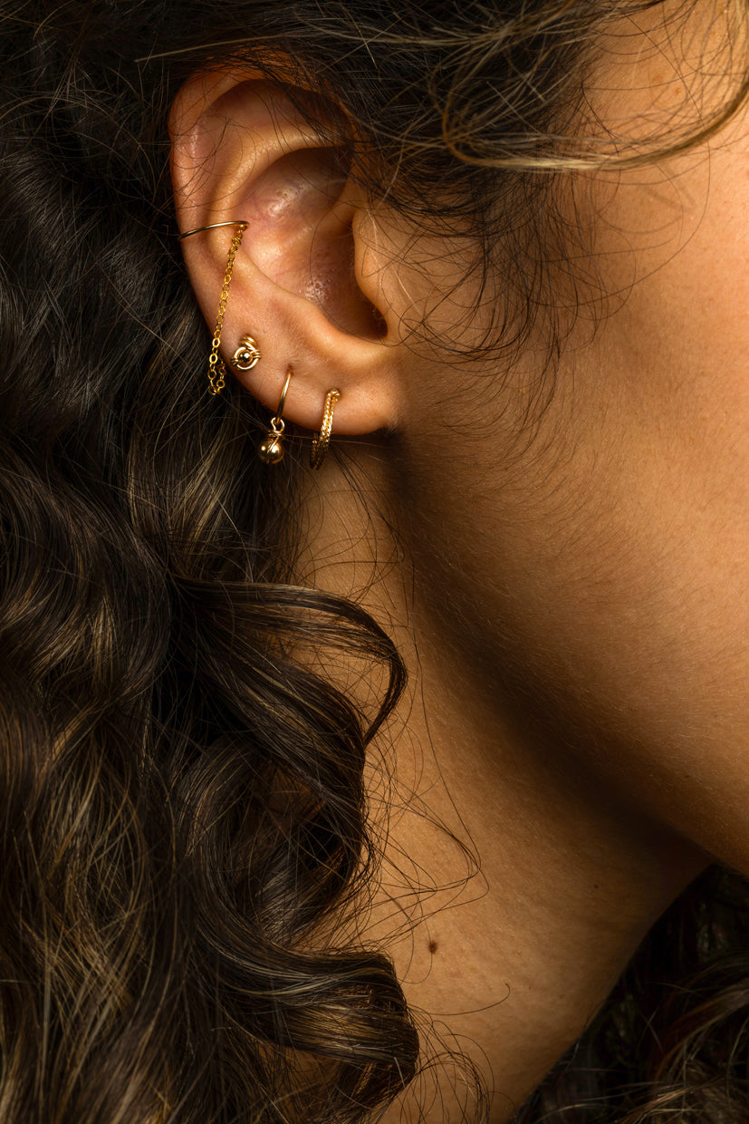 Stella Mini Hoops - Gold