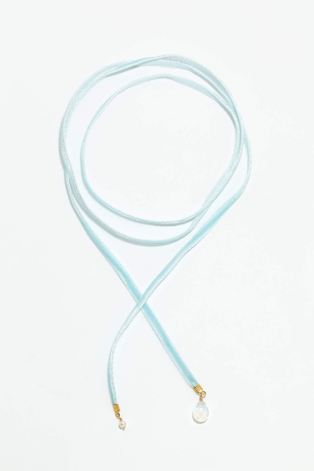 Collier Antoinette - Bleu clair