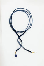 Collier Antoinette - Bleu foncé