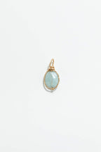 Pendentif Victoire - Aigue marine