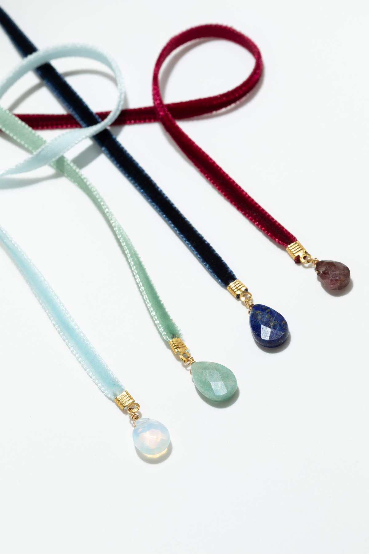 Collier Antoinette - Bleu foncé