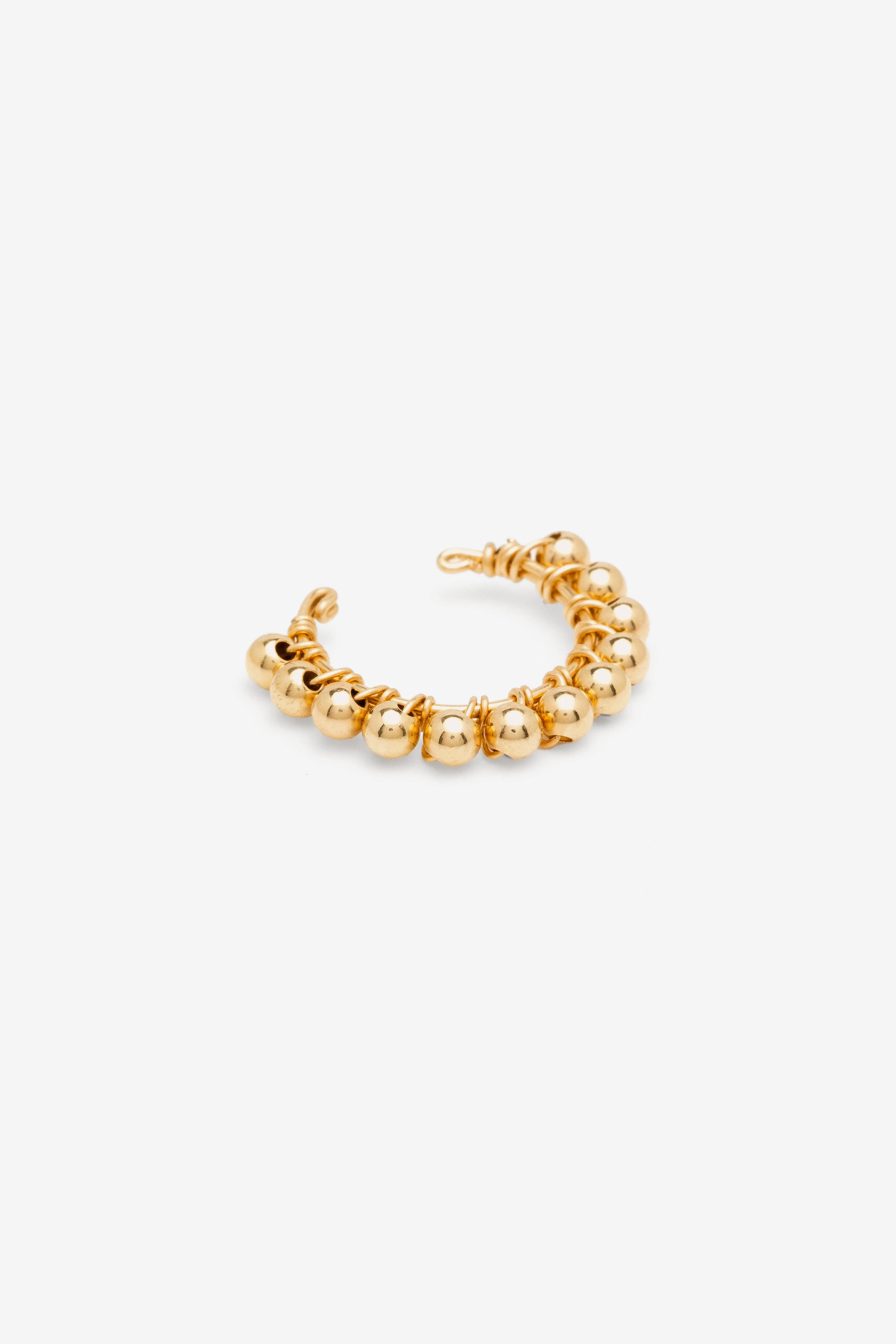 Ear cuff Perlé