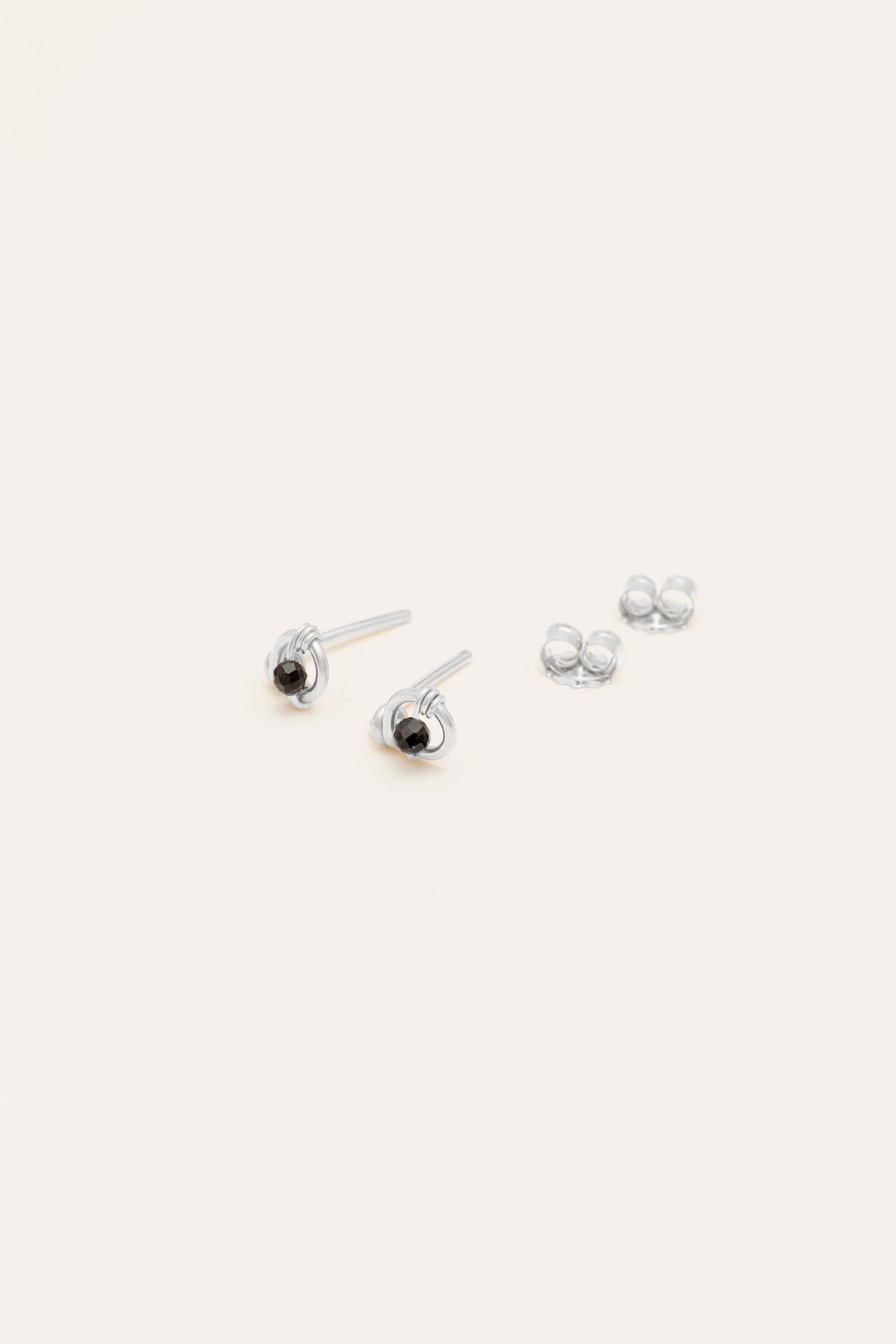 Puces Pina - Spinelle - Argent