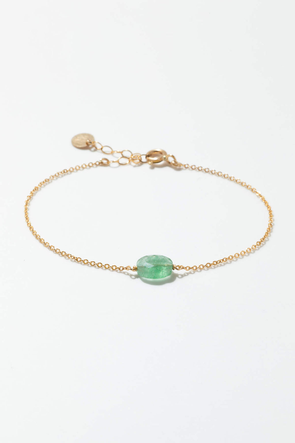 Victory bracelet - Green quartz