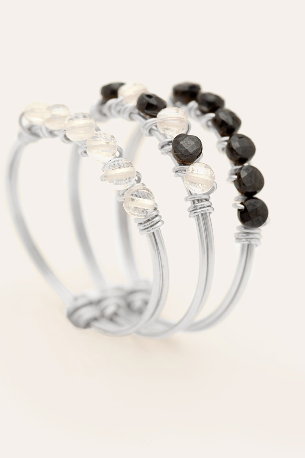 Bague Pavé - Spinelle - Argent