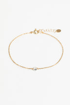 Bracelet chaîne Oriana - Or 750‰ Diamant blanc