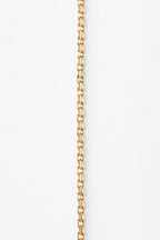Oriana short necklace - 18k gold with white diamond